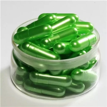 Plantaardige holle capsule is een vervuilingsvrije industrie